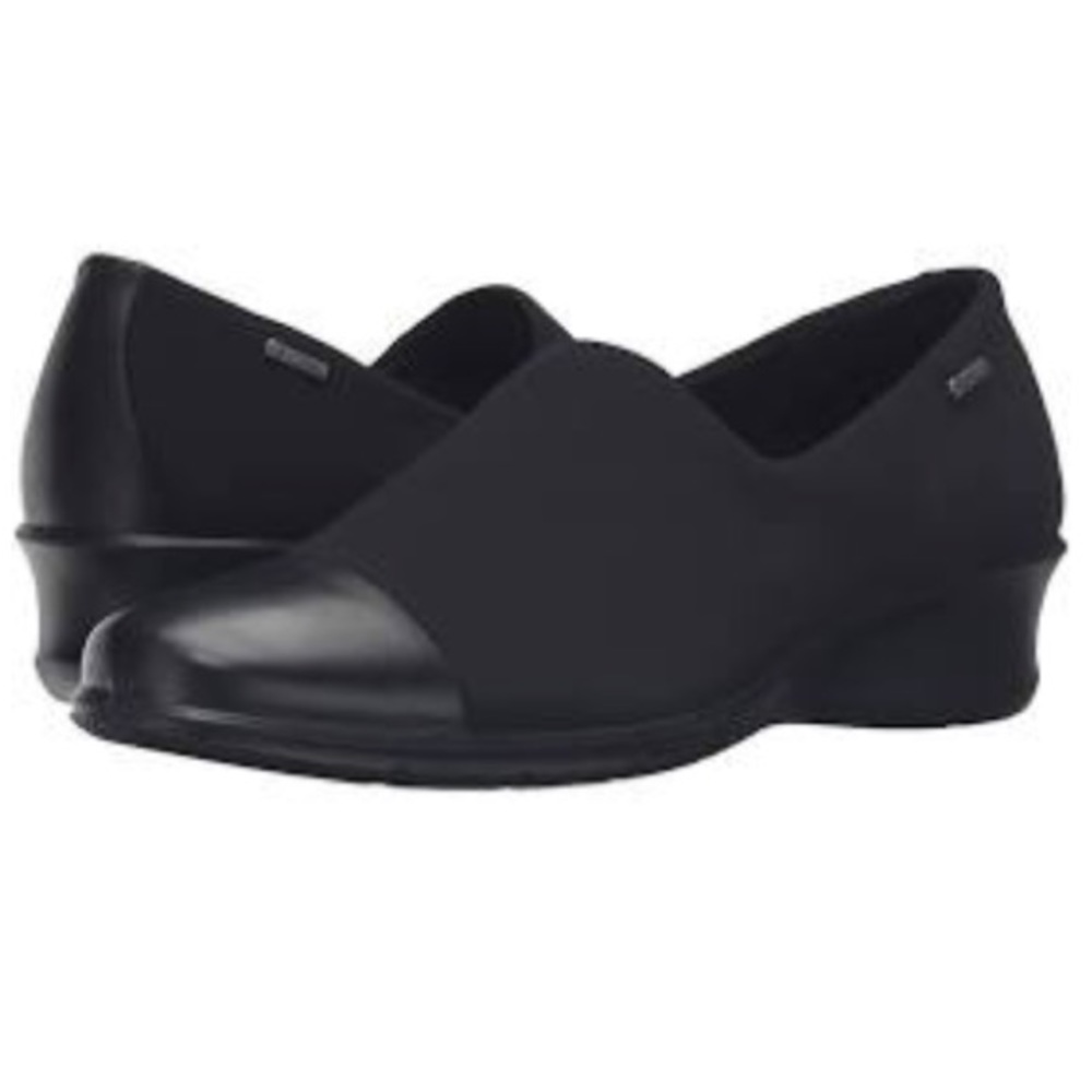 Ecco Felicia slip on black shoes like new